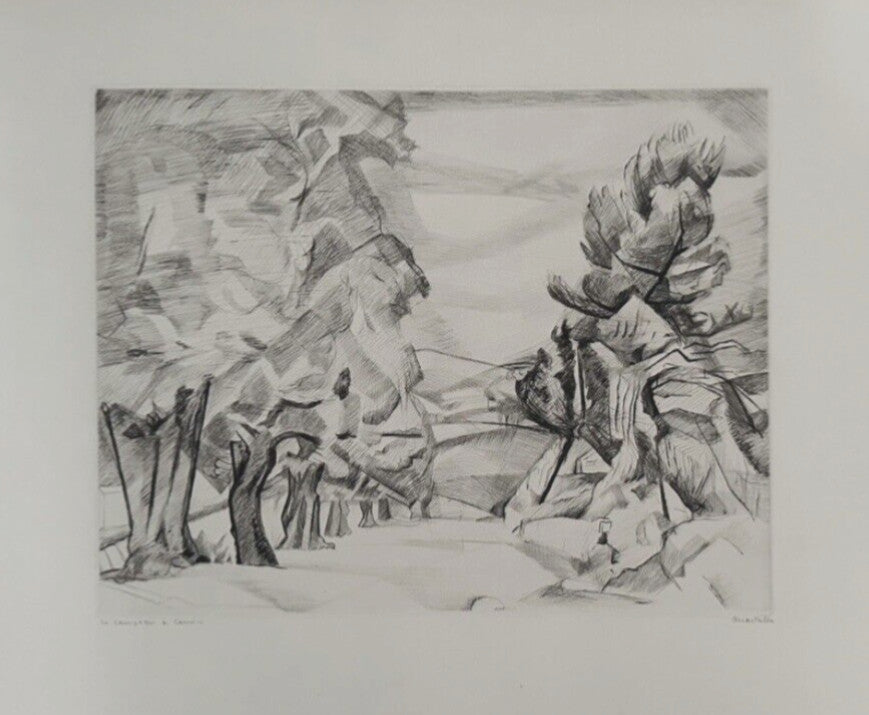 Pierre Guastalla, Gravure originale, 1968