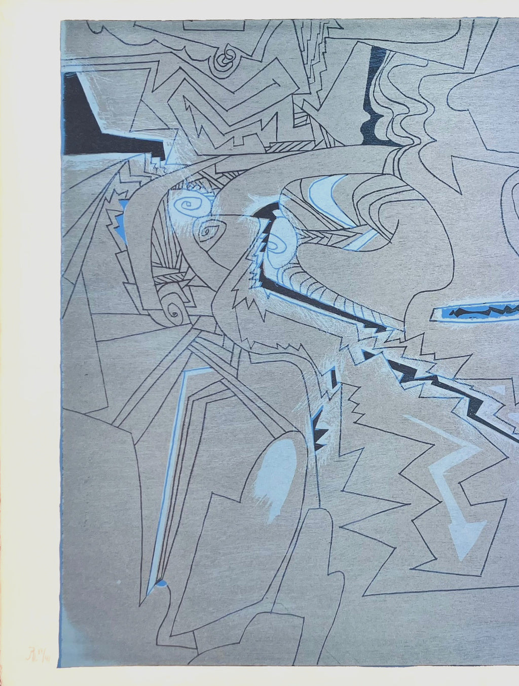 Robert Müller, Gravure originale, 1972