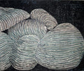 Vassil Popov Gravur Holzschnitt Original Diptychon Gleichgewicht Ewigkeit abstrakte Kunst