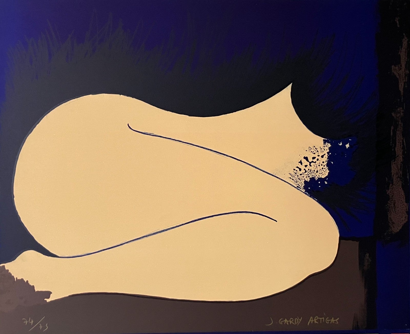 Joan-Gardy ARTIGAS Lithographie originale signée