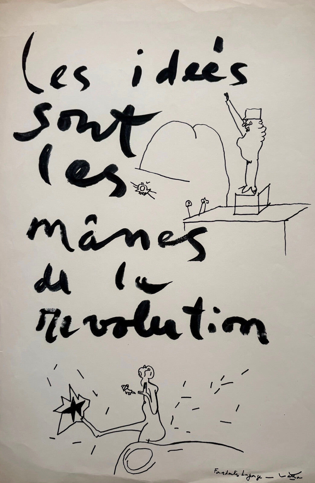 Roberto Matta - FARDOULIS-LAGRANGE Lithografieplakat, Surrealismus, Kunst