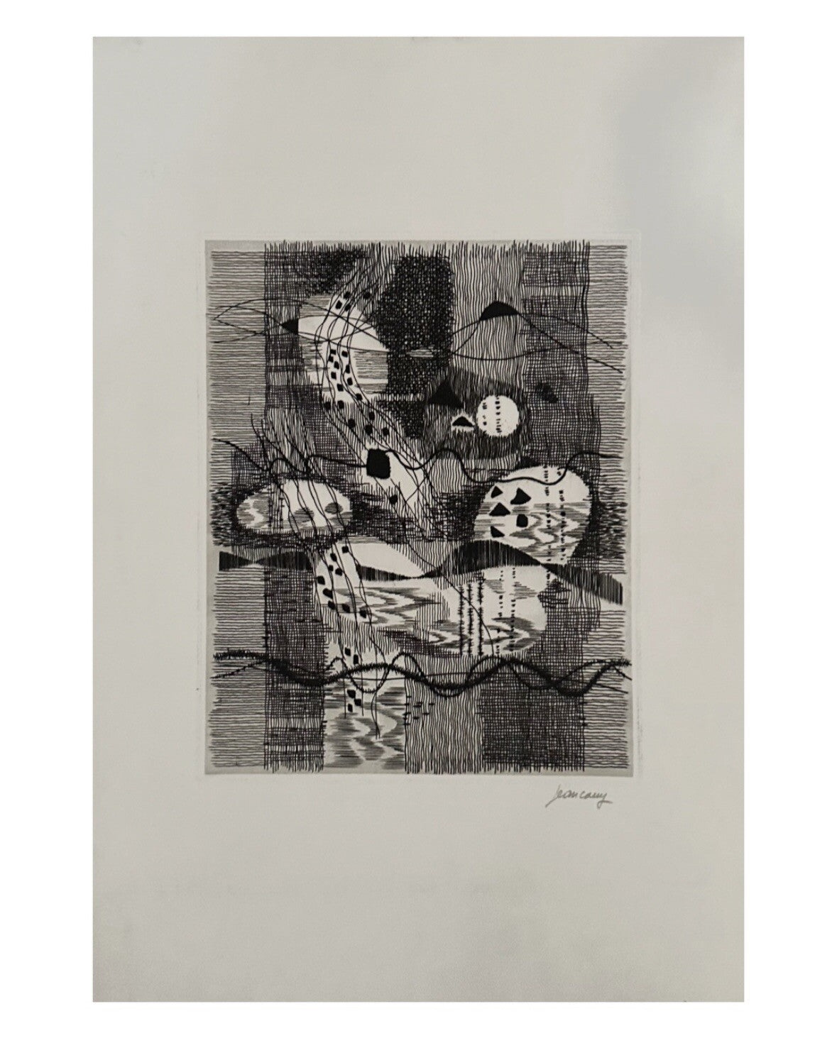 Jean Couy, Gravure originale, 1983