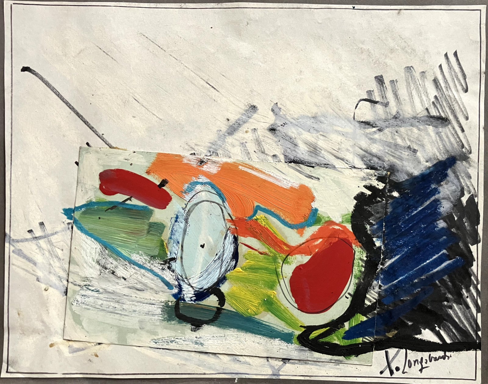 Xavier Longobardi, Gouache, 1940