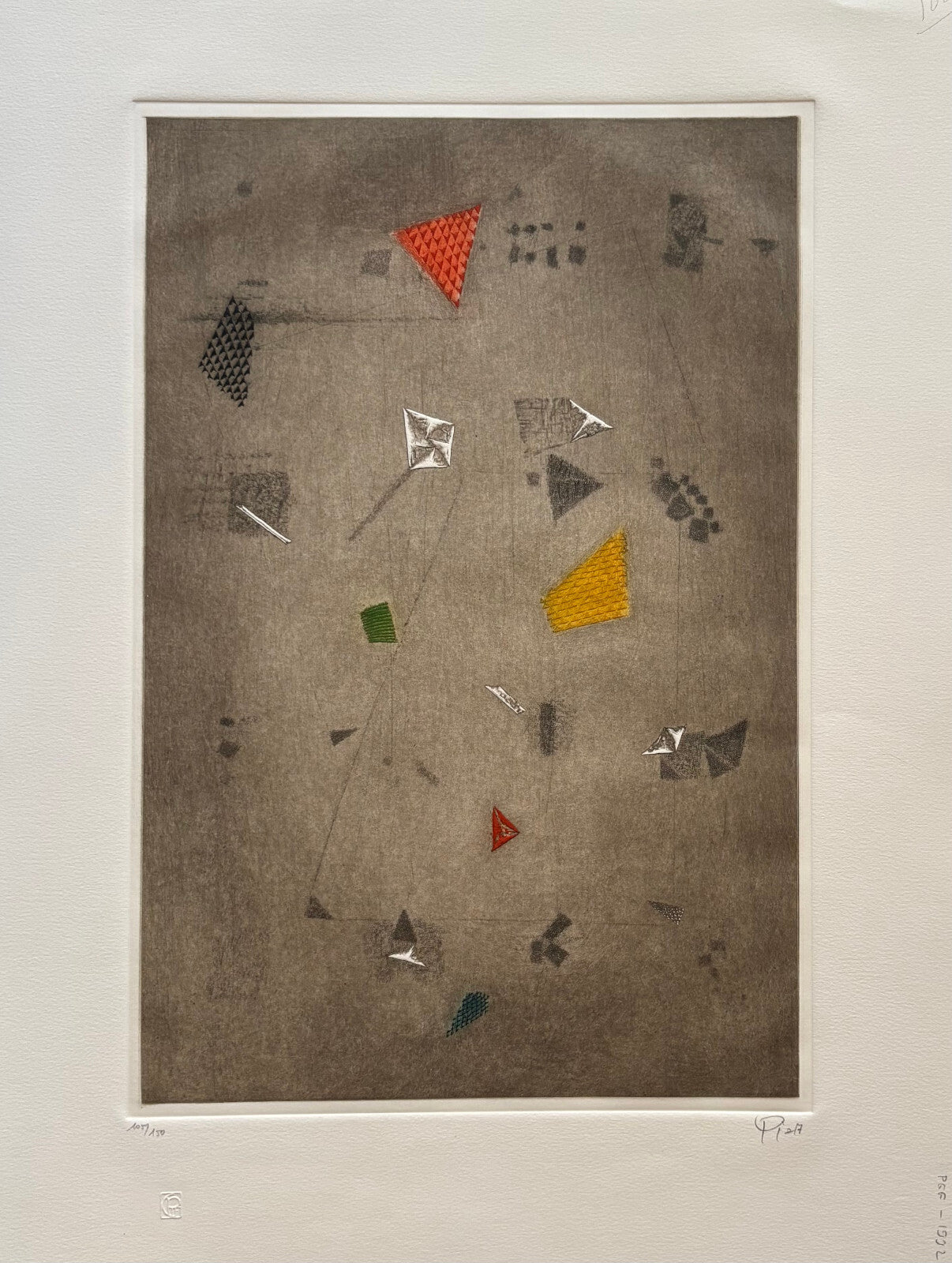 Arthur Luis Piza, Gravure, 2017