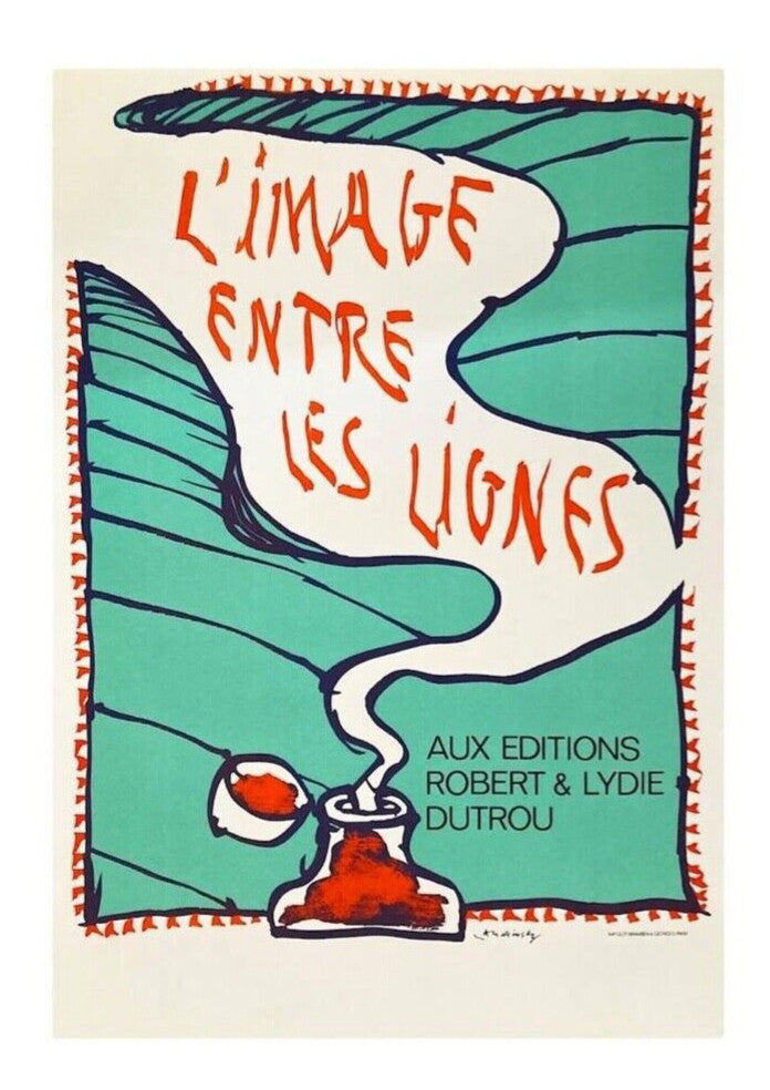 Alechinsky Pierre - Originalplakat Lithografie 1993 - Abstraktion