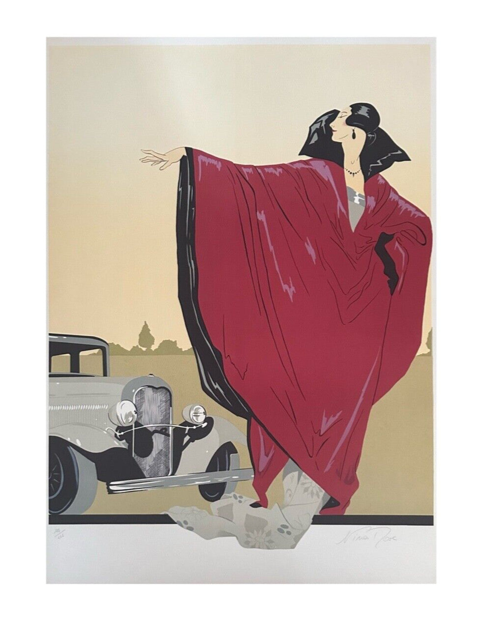 Nina Rose, Lithographie, 1980