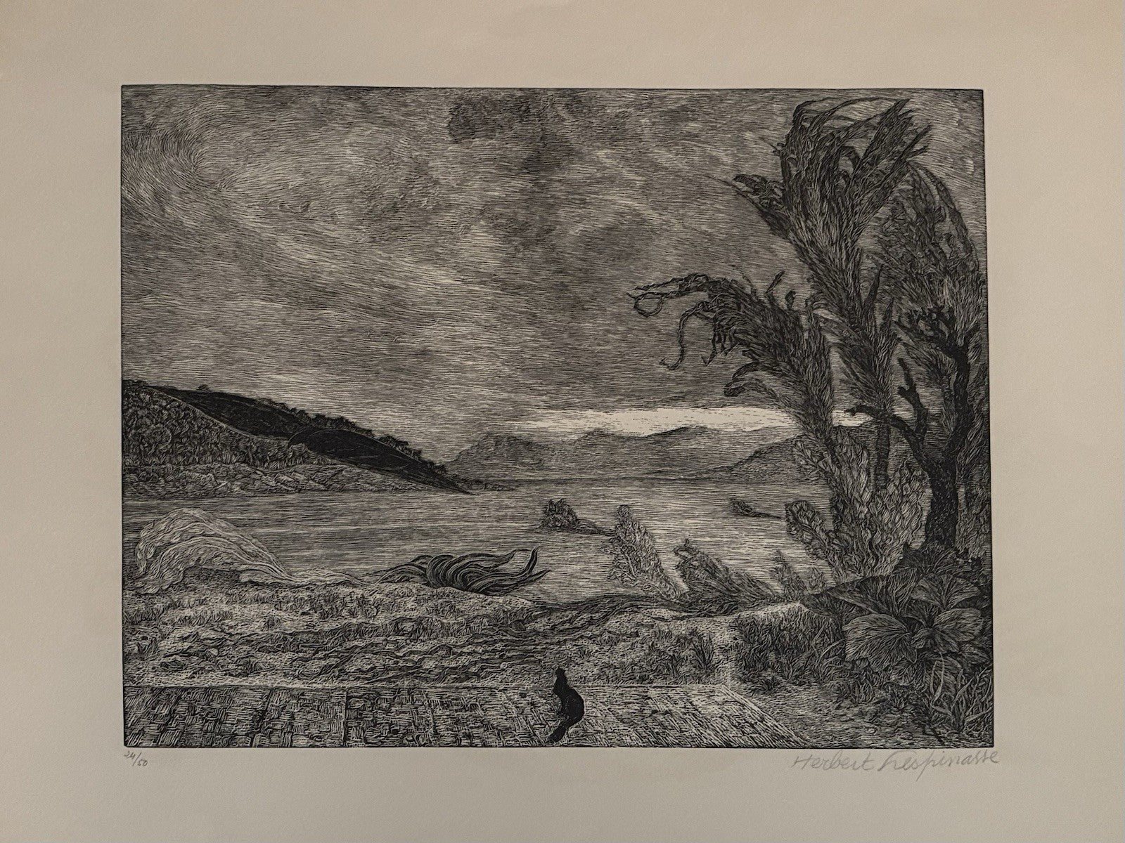Herbert Lepinasse, Gravure, 1972