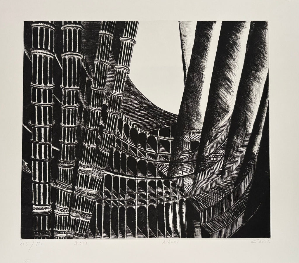 Hélène Csech, Gravure, 2002