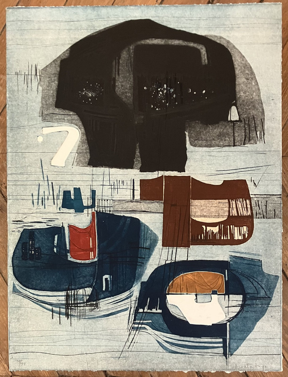 Najar Barsoumian, Gravure originale, 1980