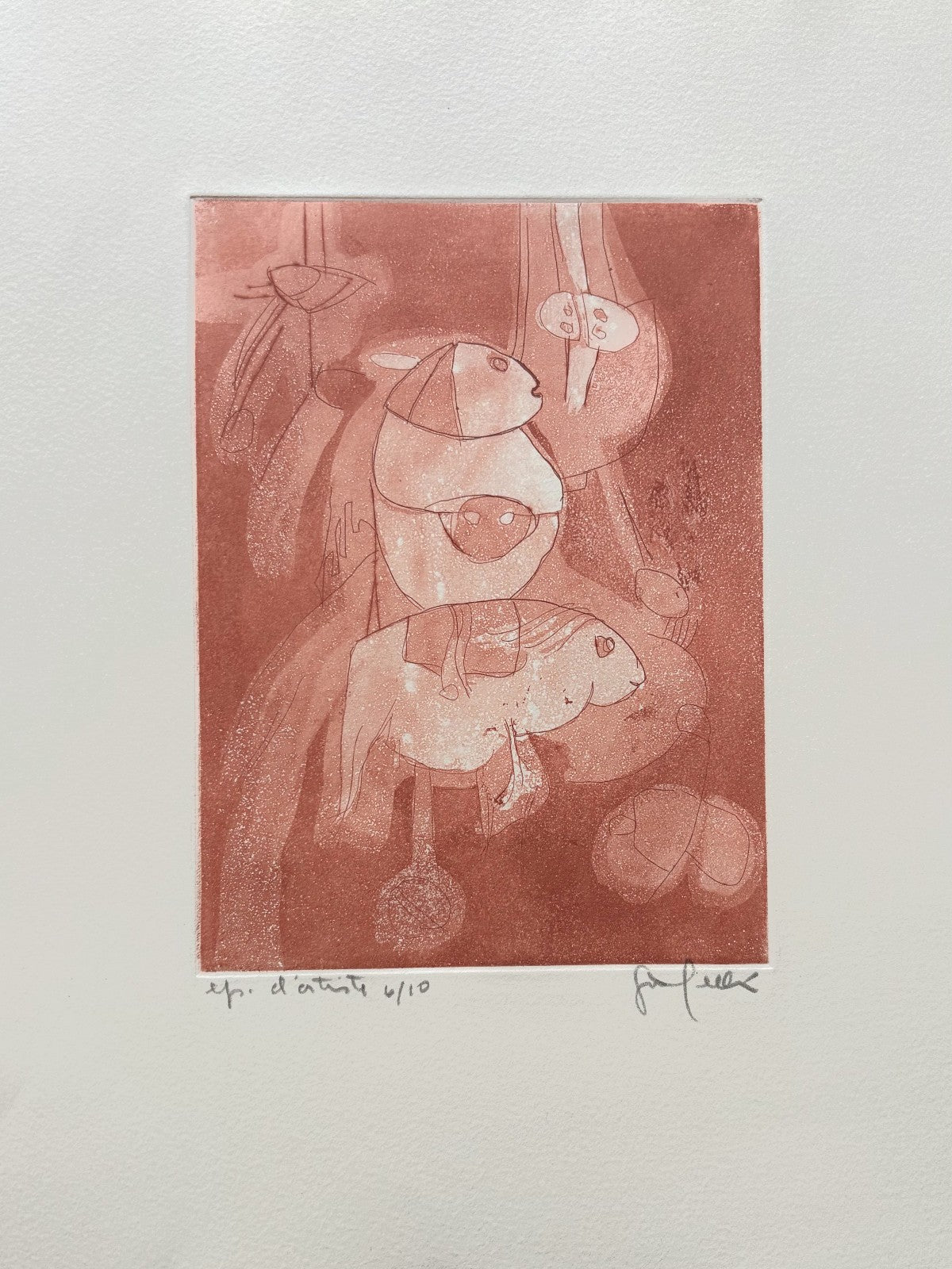 Gina Pellon, Gravure, 1970
