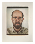Chuck Close, Handsignierter Druck auf Velinpapier 1979, Press Art, Basler Zeitung, Pop Art
