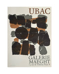 Raoul Ubac - Original-Lithographie-Plakat - Abstrakte Kunst - 20. Jahrhundert