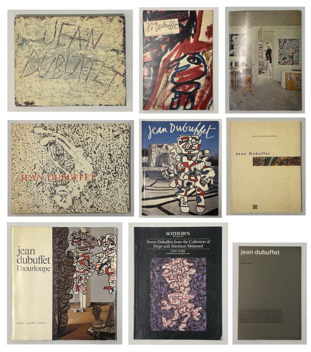 Jean Dubuffet - 28 Werke Dokumentation/Illustration/Hourloupe/Pace Gallery NY