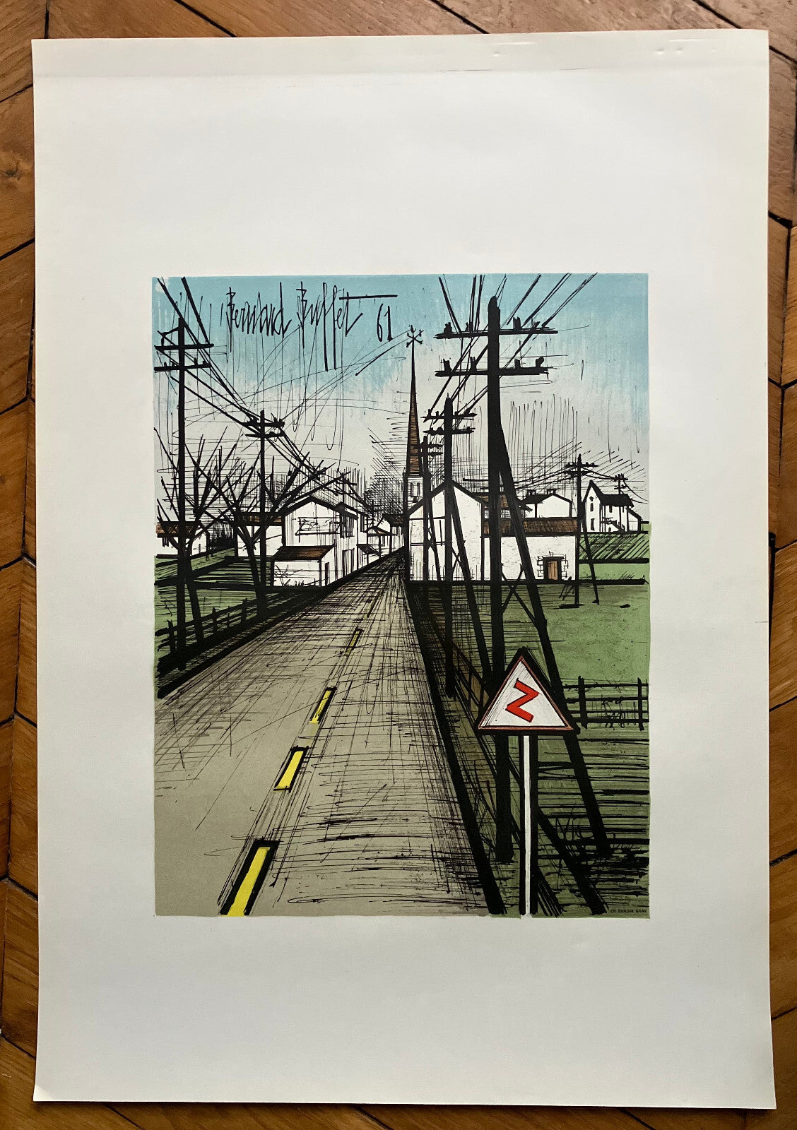 Bernard Buffet, Affiche, lithographie, 1962