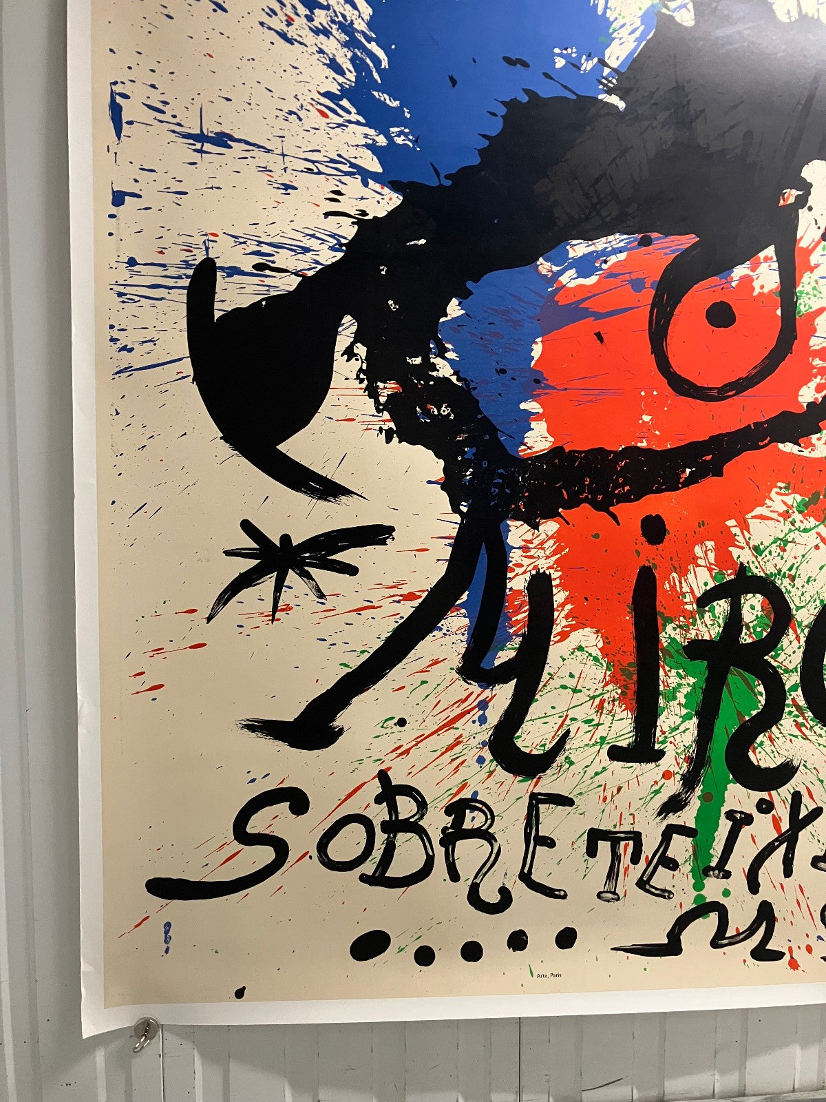 Joan Miró, Affiche originale, 1970