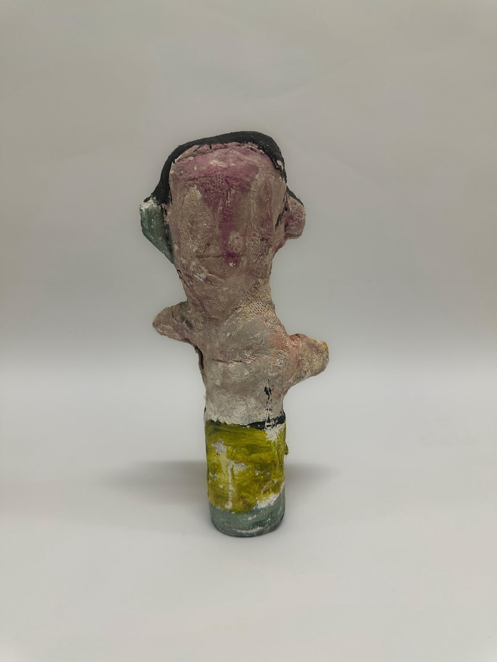 Jaber Al Mahjoud, Sculpture en plâtre peint, 1980