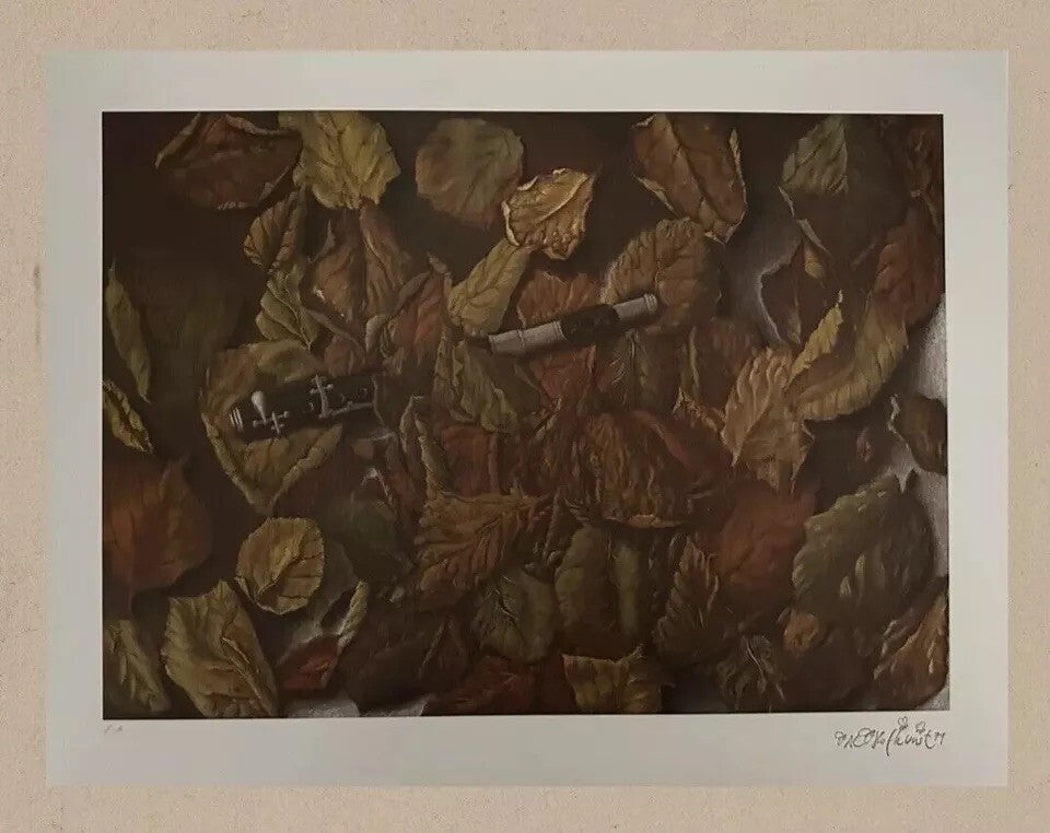 Alfred Hofkunst, Estampe, 1979