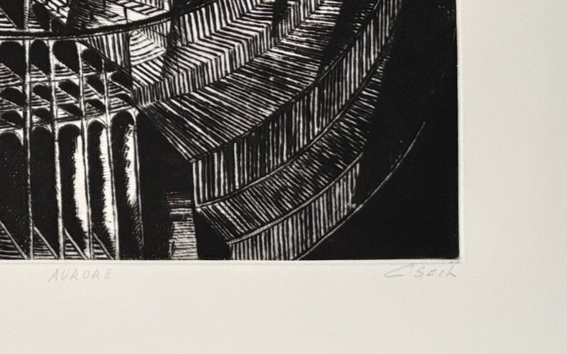 Hélène Csech, Gravure, 2002