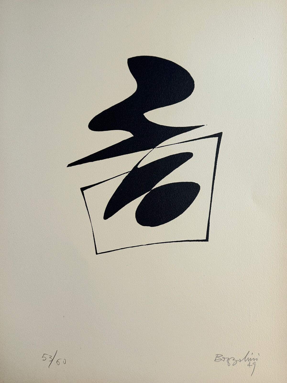 Silvano Bozzolini, Gravure originale, 1949