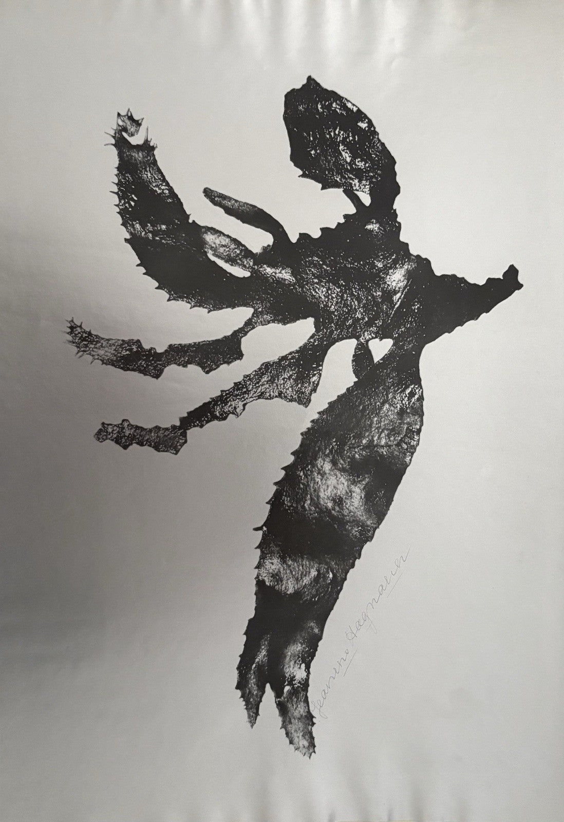 Jean-Pierre Hagnauer, Sérigraphie, 1986