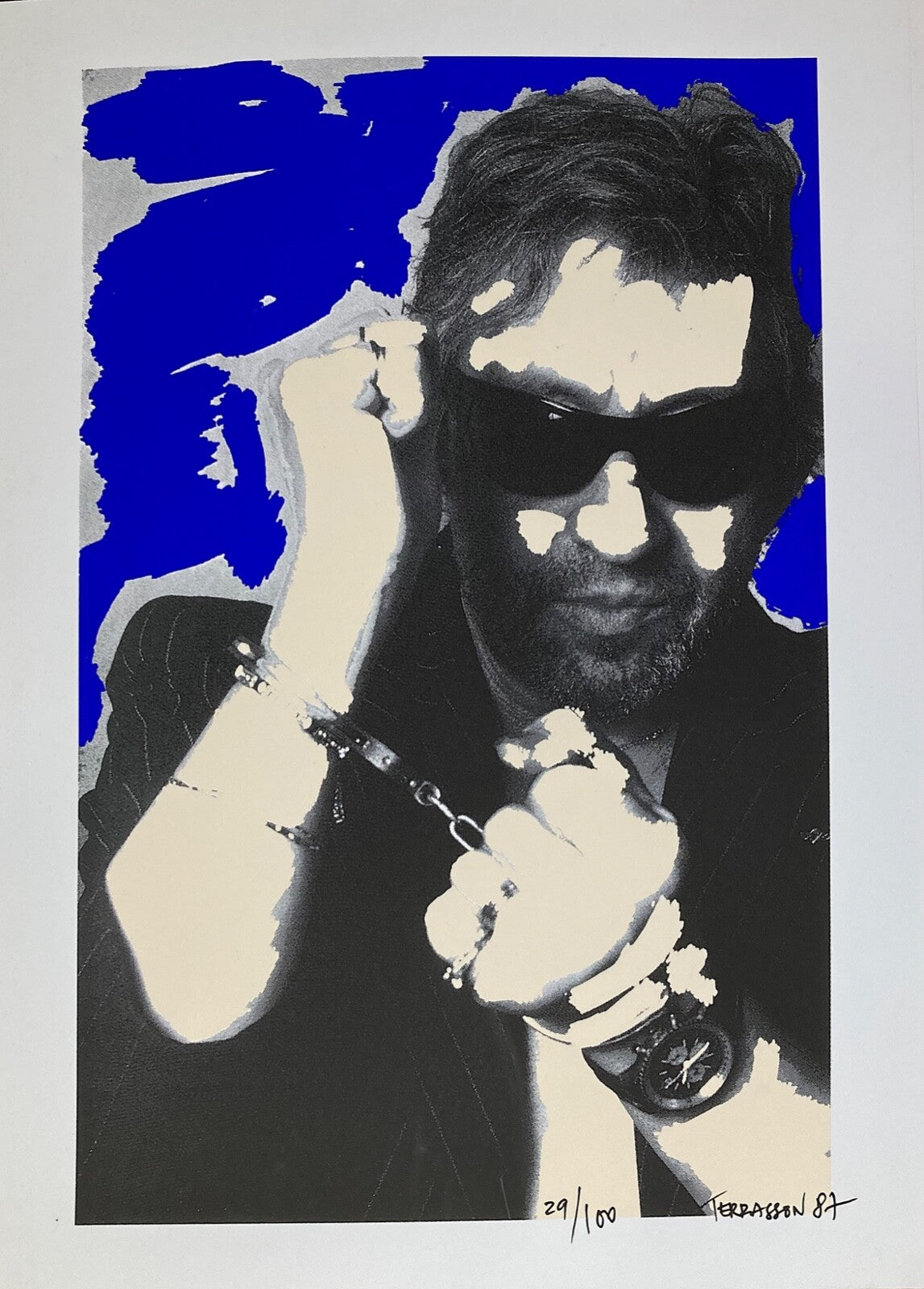 Pierre Terrasson, Sérigraphie, 1980