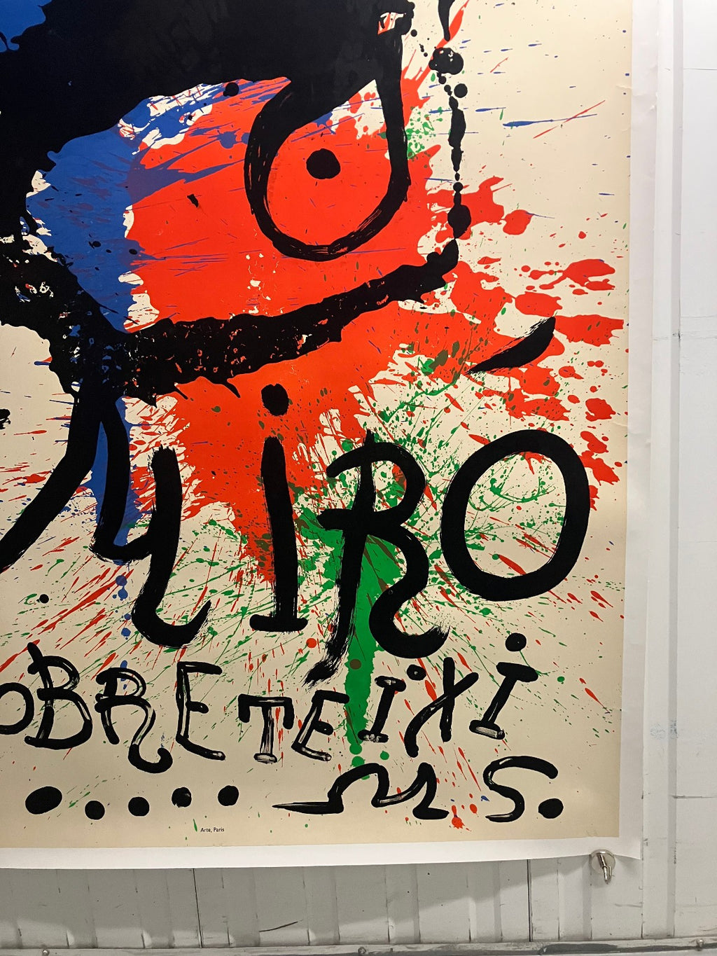 Joan Miró, Affiche originale, 1970