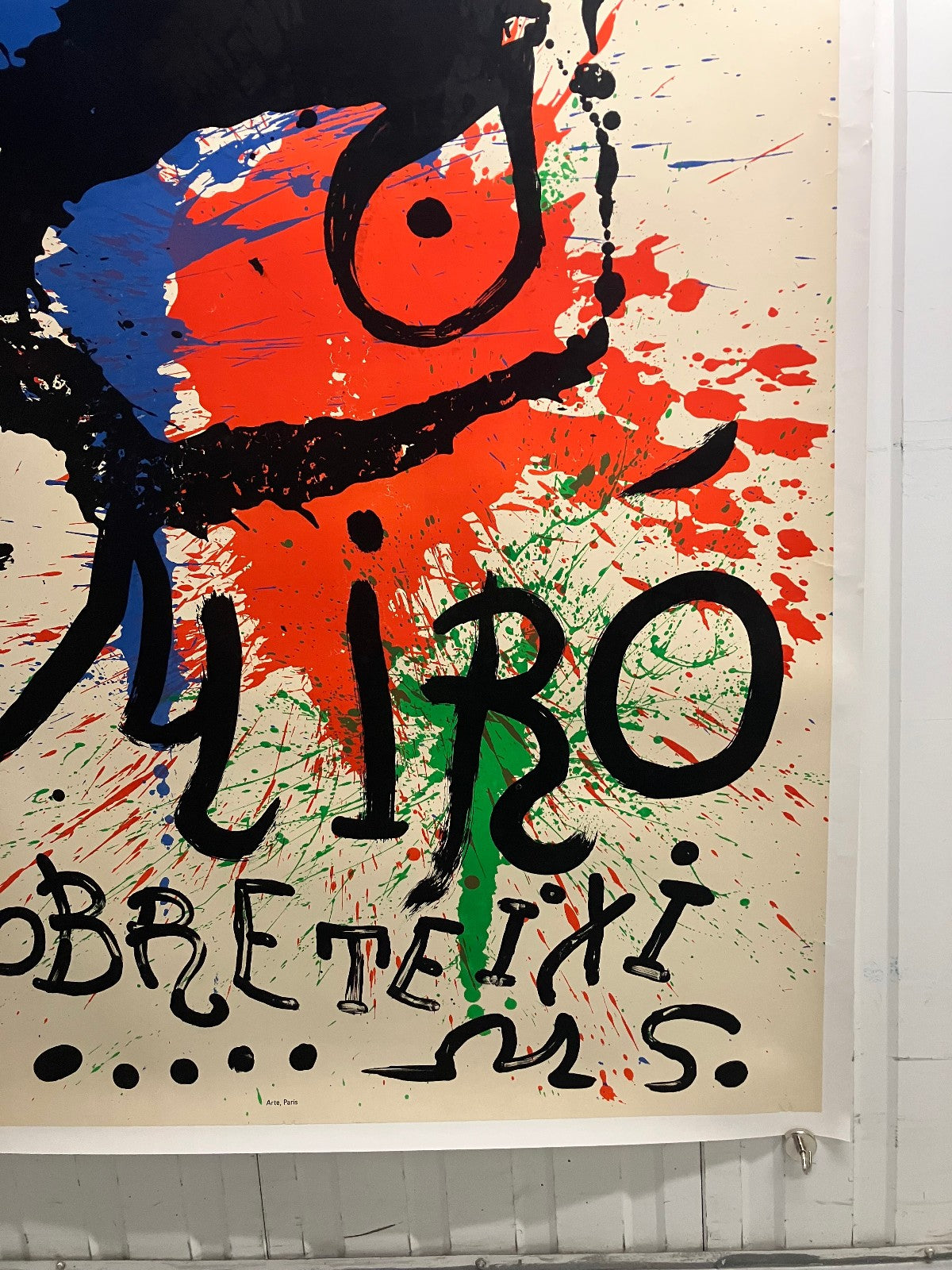 Joan Miró, Affiche originale, 1970