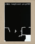 Eduardo CHILLIDA - Zürich 1981 - Originalplakat