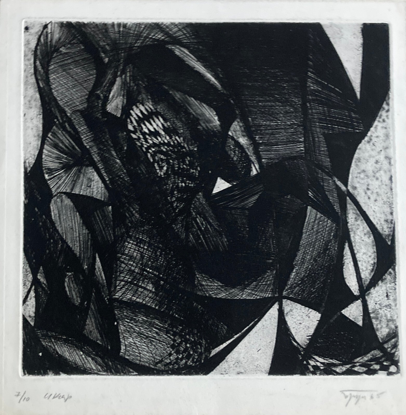 William Brui, Gravure, 1965
