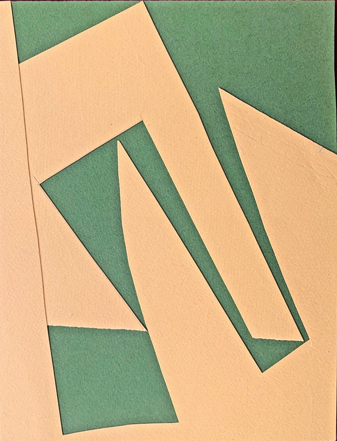 Richard Mortensen, Collage, 1961