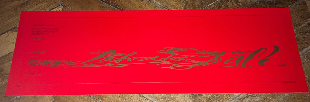 Carl Fredrik Reutersward, Sérigraphie originale, 1970
