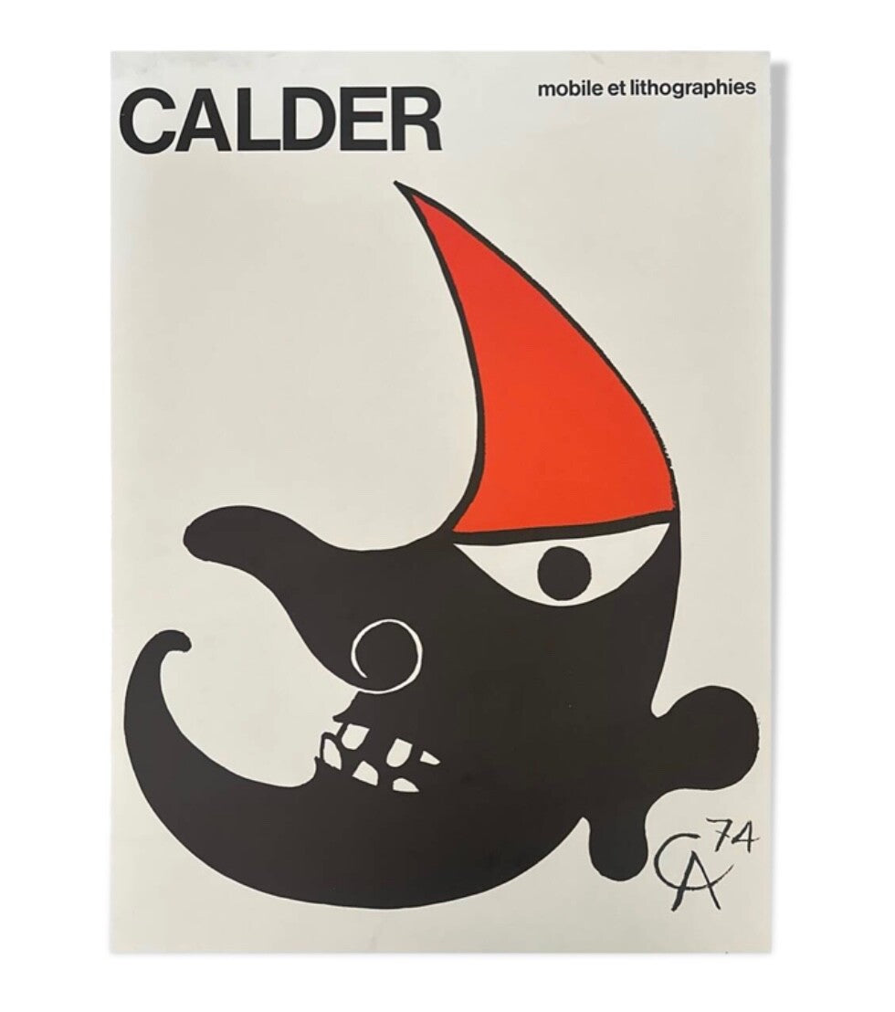 Alexander Calder - Originallithografieplakat 1974 - Abstrakte Kunst