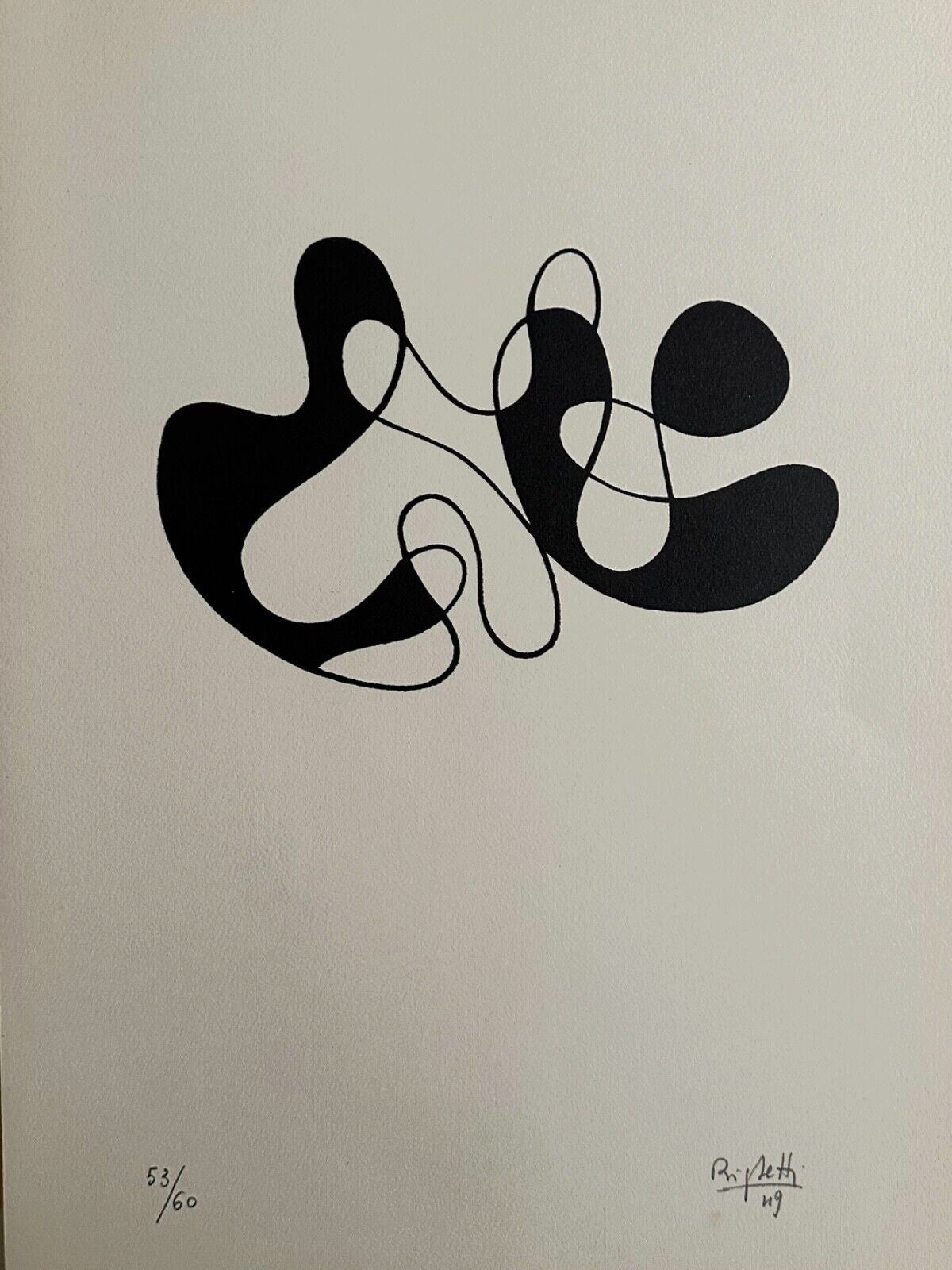 Renato Righetti, Gravure originale, 1949