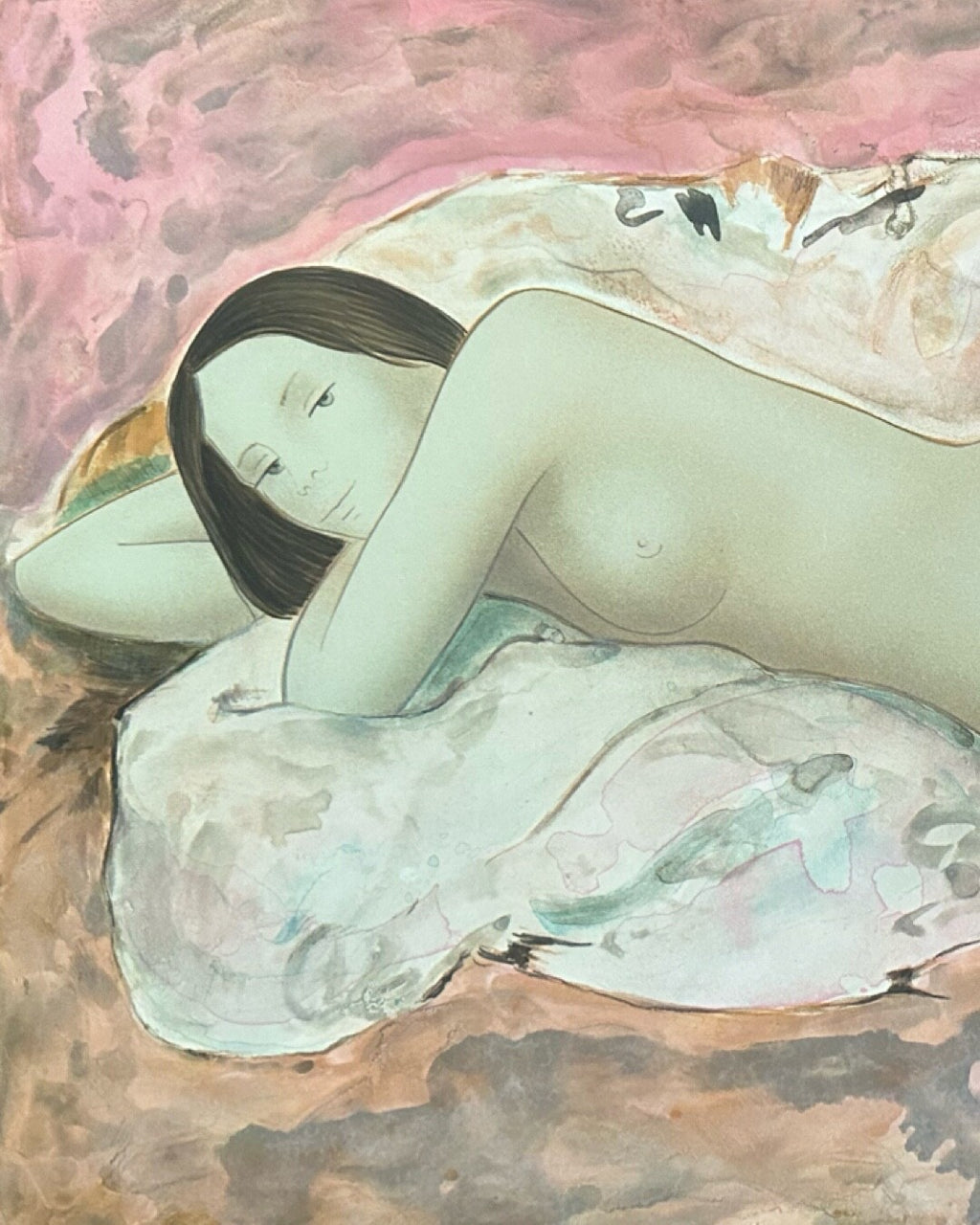 Alain Bonnefoit, Lithographie originale, 1980