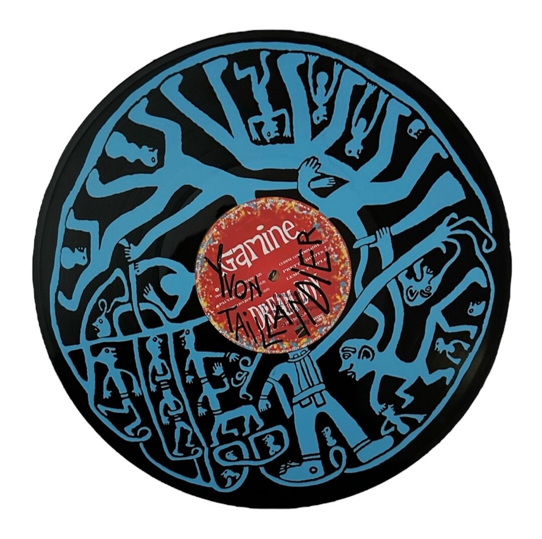 Yvon Taillandier, Sérigraphie sur vinyle