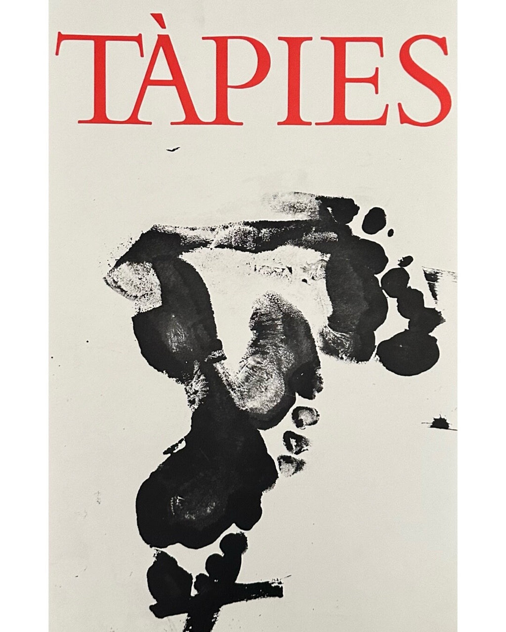 Antoni Tàpies, Affiche originale, 1971