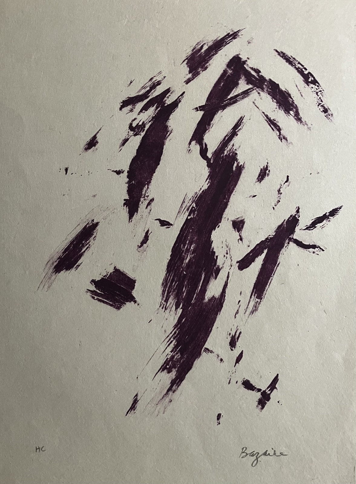 Jean Bazaine, Lithographie originale, 1970