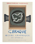 Georges Braque, Affiche originale, 1960