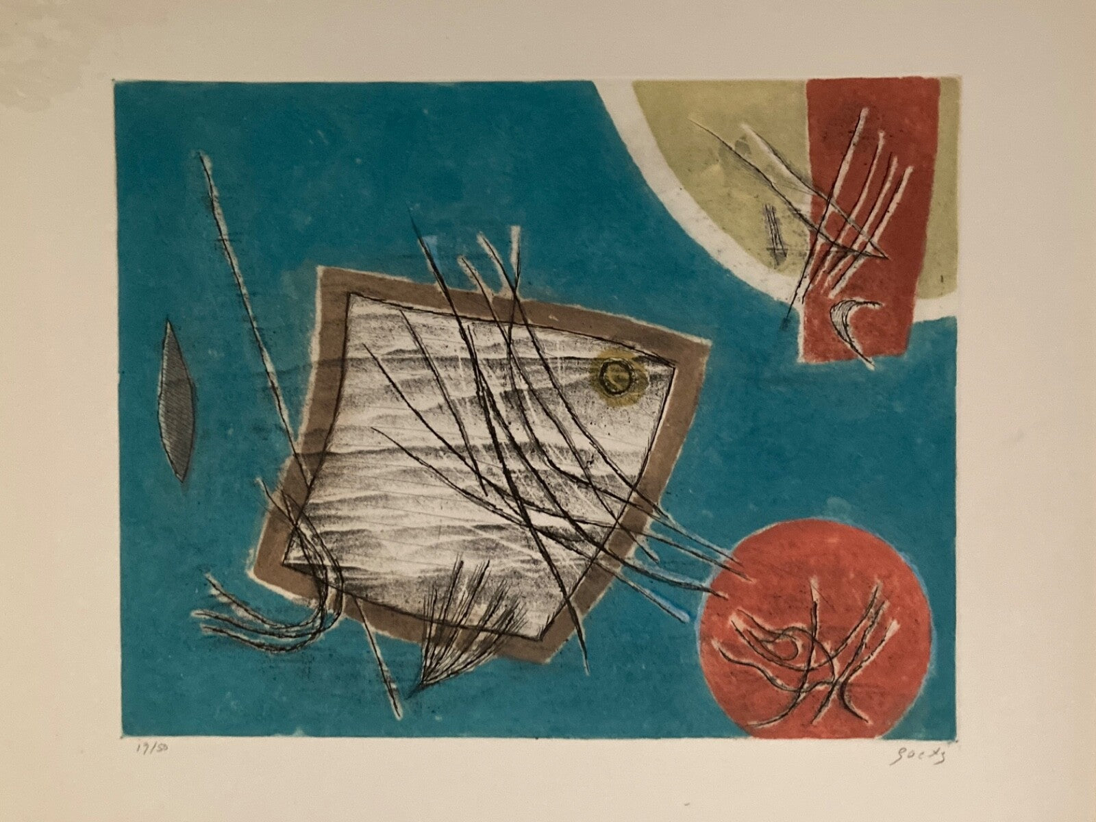 Henri Goetz, Gravure originale