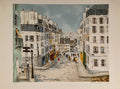 Jacques Bouyssou Lithographie signiert Impressionismus moderne Kunst
