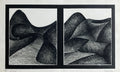 William Brui Gravur 1968, Signiert, lyrische Abstraktion, Informel, Abstrakt