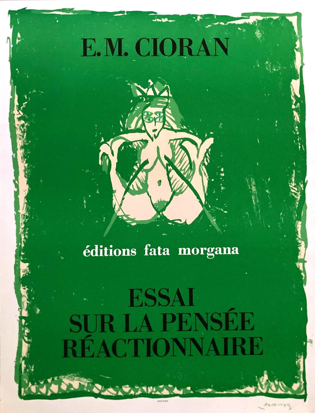 Pierre Alechinsky, Affiche originale, lithographie, 1977