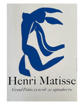Henri Matisse - Original Siebdruckplakat 1970 - Grand Palais - Blauer Akt