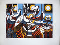 Yak Rivais Siebdruck, signiert, figurativ, Prix de l’Humour Noir