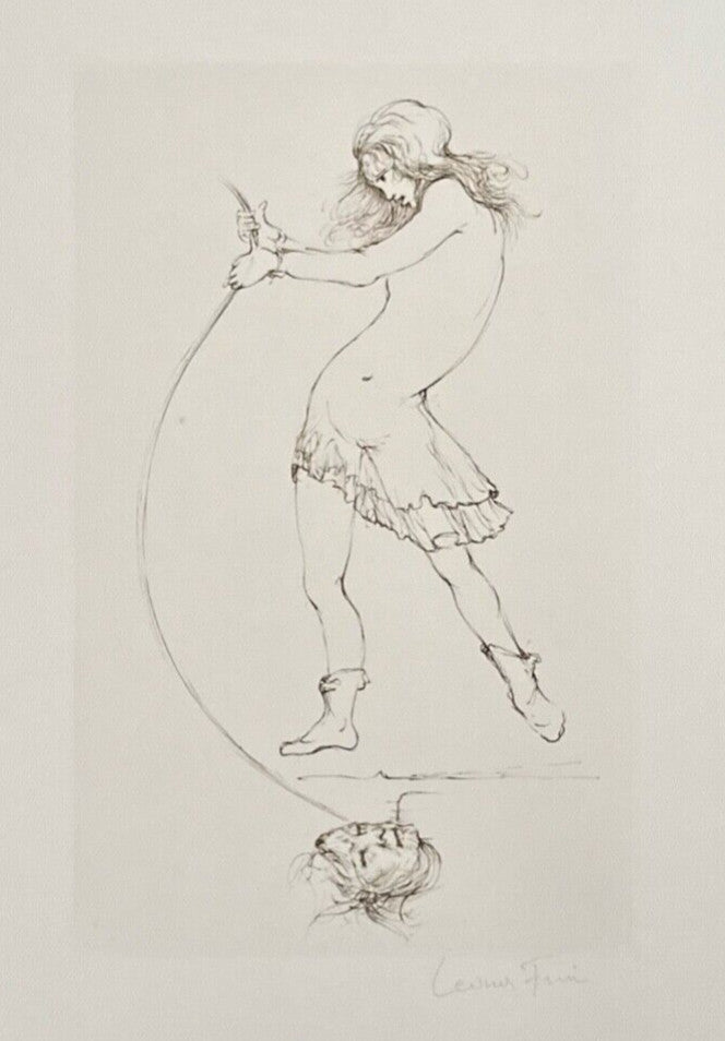 Léonor Fini, Gravure originale, 1980