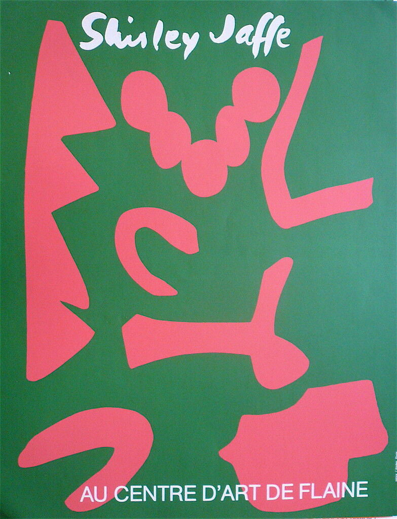Shirley Jaffe, Affiche originale, 1980