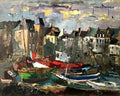 Gérard Boulfray, Huile sur panneau, 1990