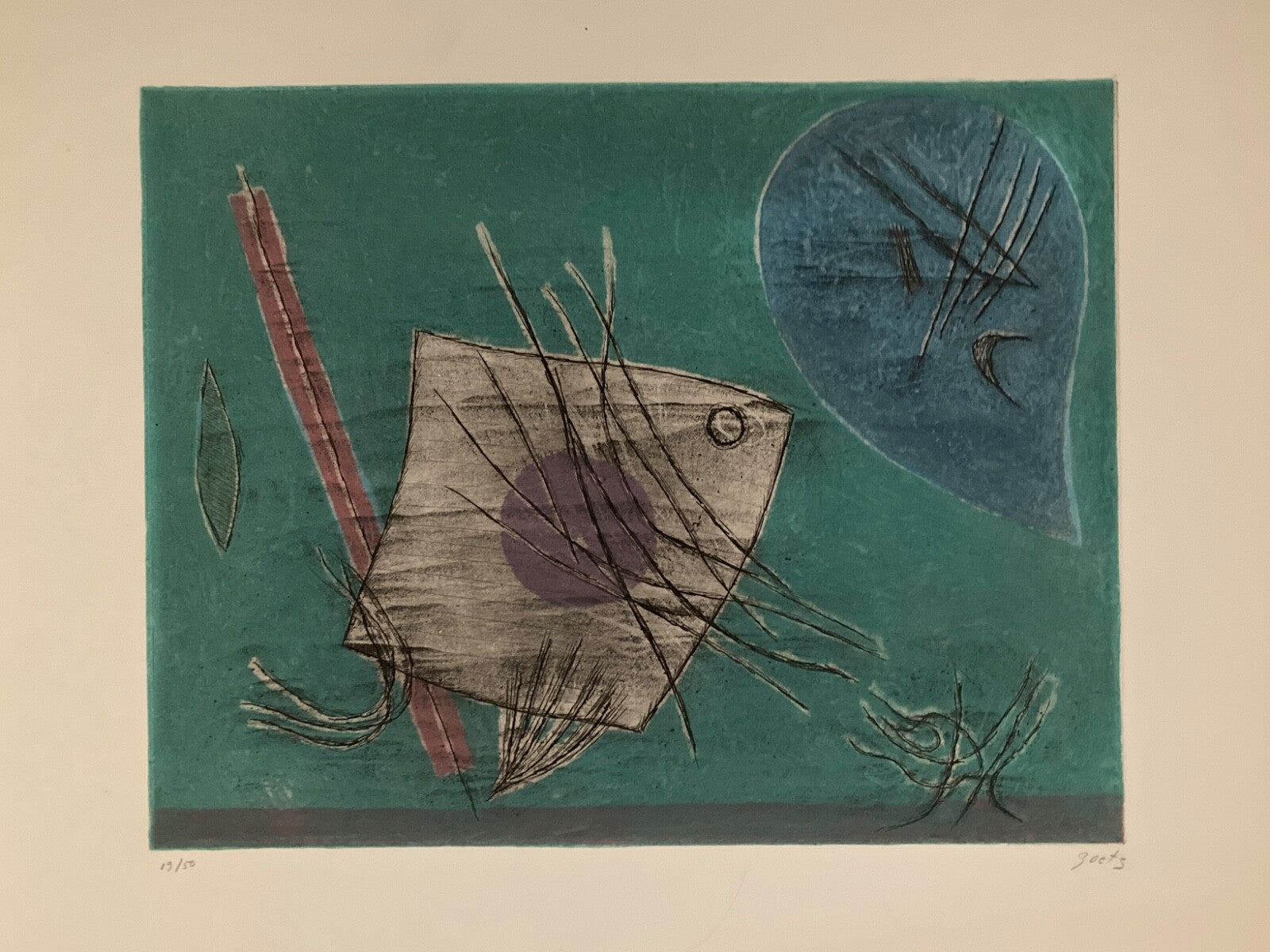 Henri Goetz, Gravure originale
