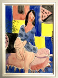 Paul Crotto, Aquarelle et gouache, 1971