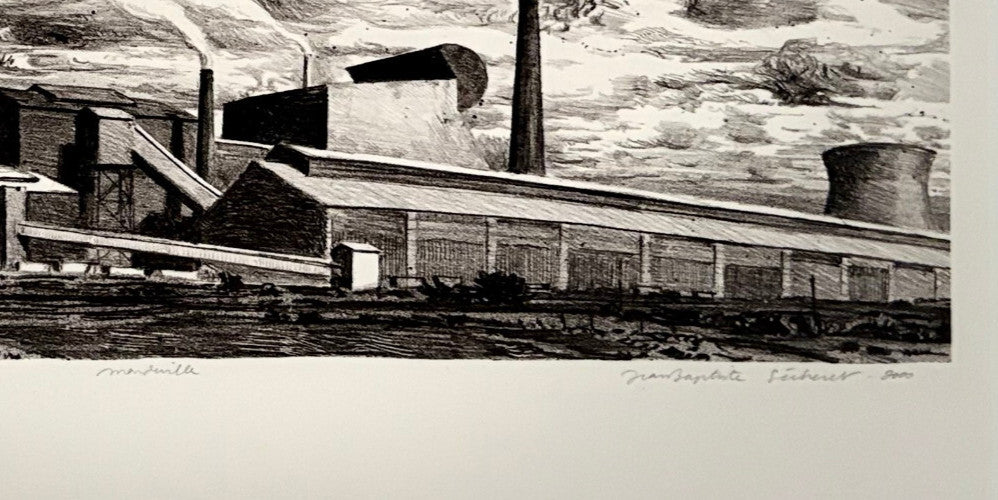 Jean-Baptiste Sécheret, Lithographie, 1980